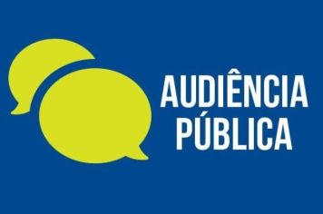 COMUNICADO A POPULAÇÃO AUDIÊNCIA PÚBLICA DO DEPARTAMENTO DE SAÚDE