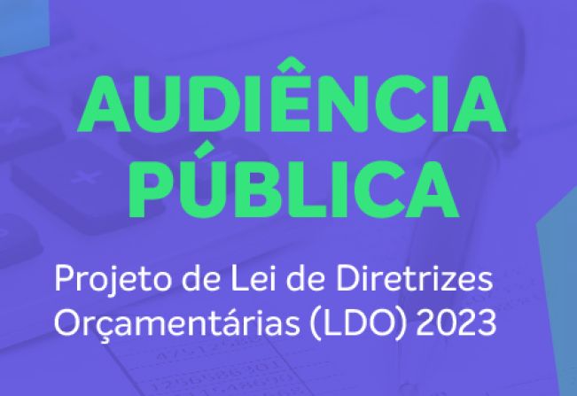 COMUNICADO AUDIÊNCIA PÚBLICA